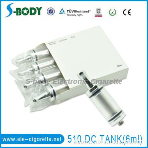 E cig vaporizer wholesale 510 dual coil tank dct dual coil cartomizer